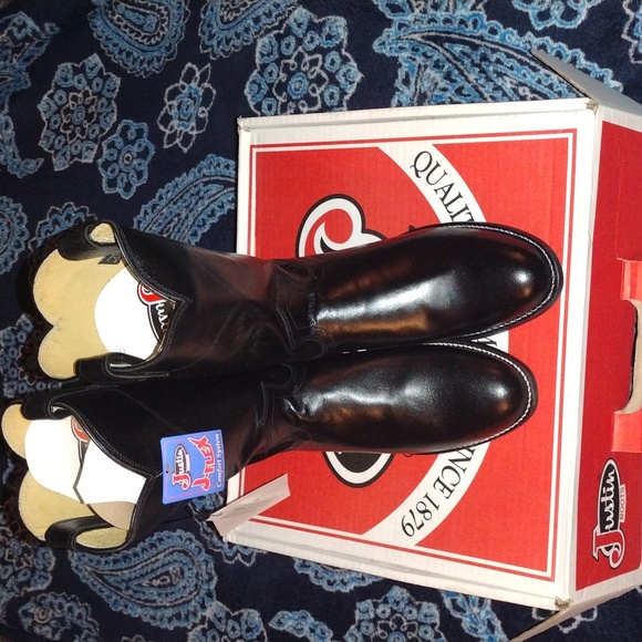 Black Spanish Kipskin boots - Picture 1 of 10